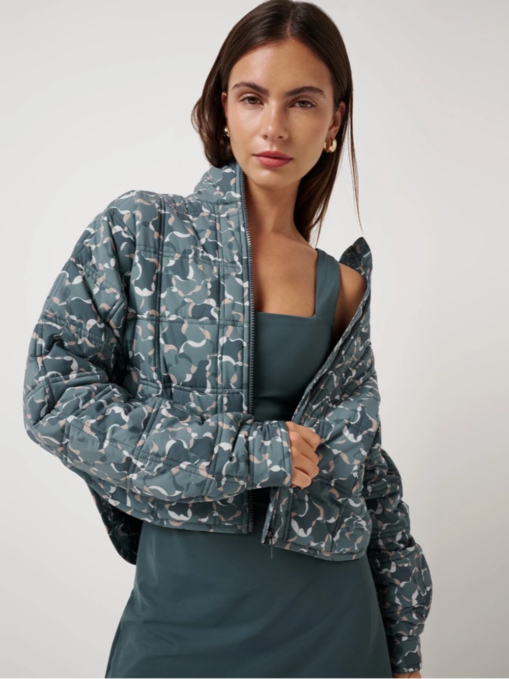 NEW💚Travis Mathew City Edge Breezeblend Jacket Dark Slate Multi $180